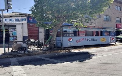 Las pizzas y sushi que la llevan en Central